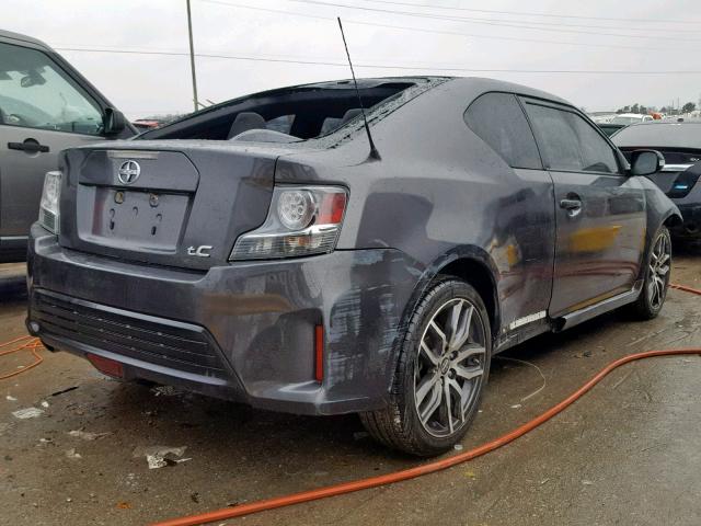 JTKJF5C73FJ001289 - 2015 TOYOTA SCION TC 石墨色 照片 4