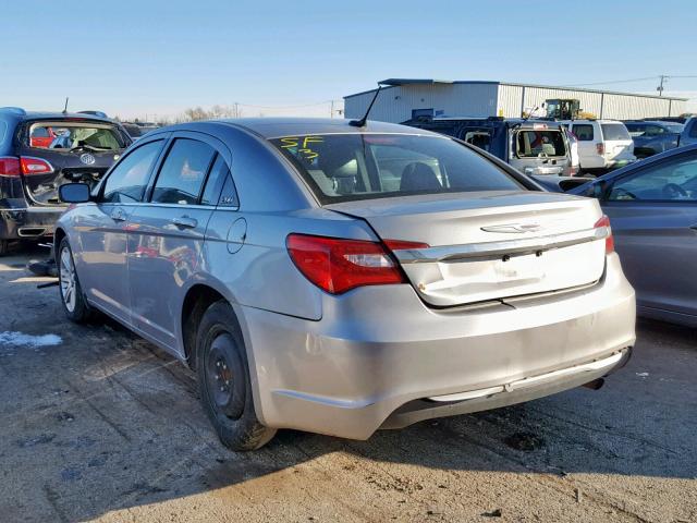 1C3CCBAB7DN647931 - 2013 CHRYSLER 200 LX SILVER photo 3