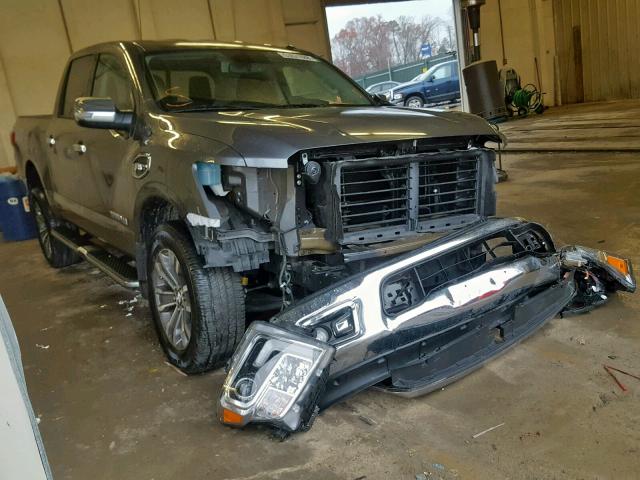 1N6AA1E52HN511250 - 2017 NISSAN TITAN SV GRAY photo 1