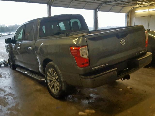 1N6AA1E52HN511250 - 2017 NISSAN TITAN SV GRAY photo 3