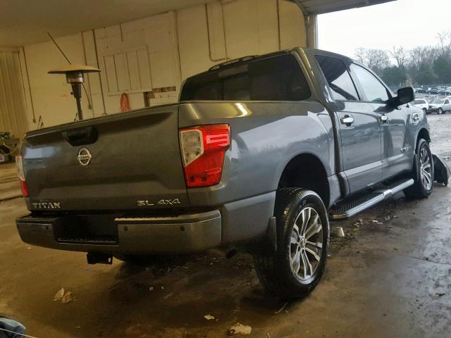 1N6AA1E52HN511250 - 2017 NISSAN TITAN SV GRAY photo 4