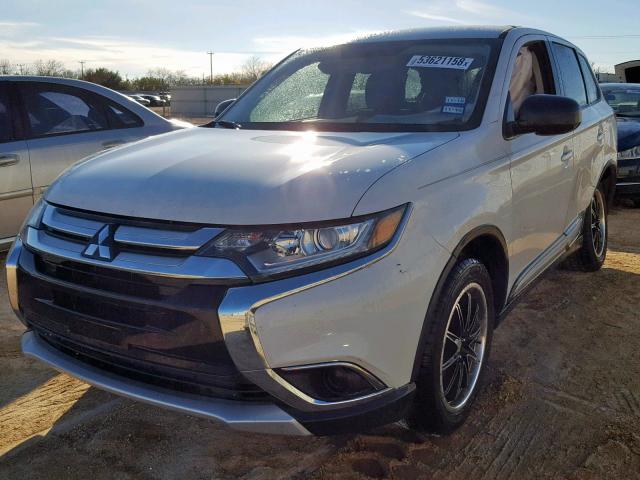 JA4AD2A32GZ009148 - 2016 MITSUBISHI OUTLANDER WHITE photo 2