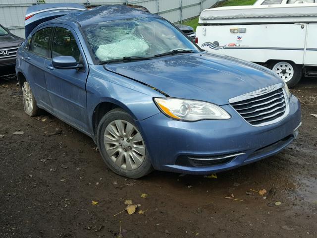 1C3BC4FB4BN566740 - 2011 CHRYSLER 200 LX BLUE photo 1