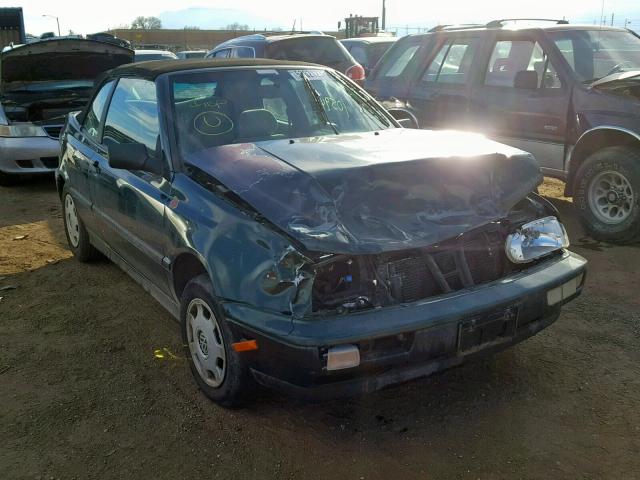 3VWAB81E7XM804937 - 1999 VOLKSWAGEN CABRIO GREEN photo 1