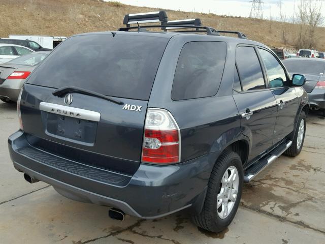 2HNYD18826H535966 - 2006 ACURA MDX TOURIN CHARCOAL photo 4