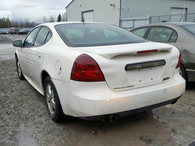 2G2WP552961250092 - 2006 PONTIAC GRAND PRIX WHITE photo 3