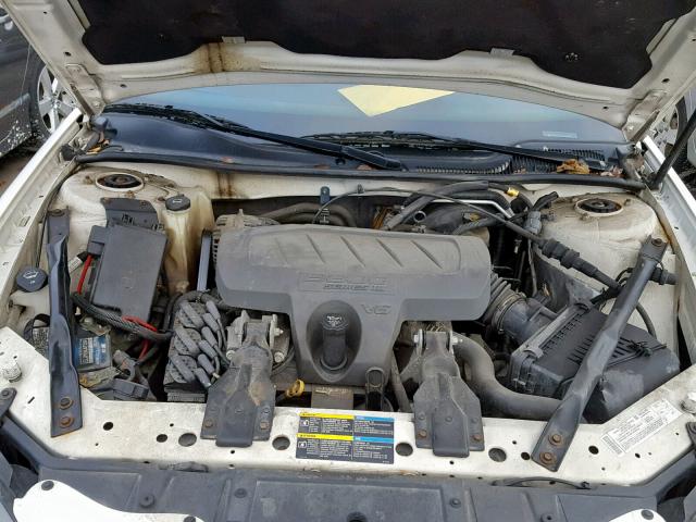 2G2WP552961250092 - 2006 PONTIAC GRAND PRIX WHITE photo 7