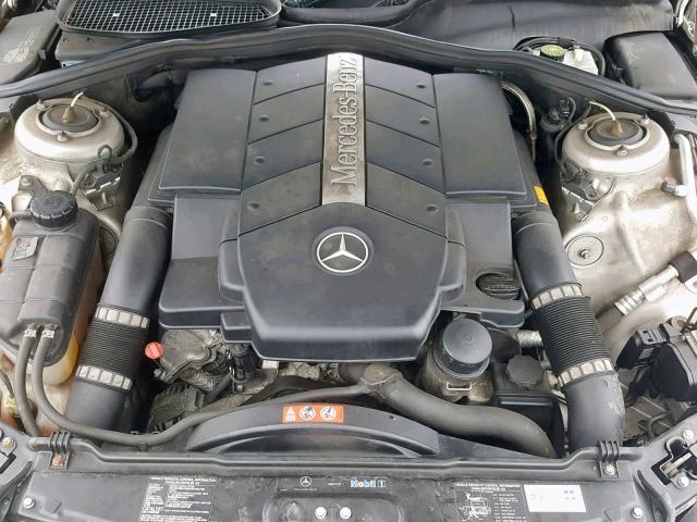 WDBNG84J24A412728 - 2004 MERCEDES-BENZ S 500 4MAT SILVER photo 7