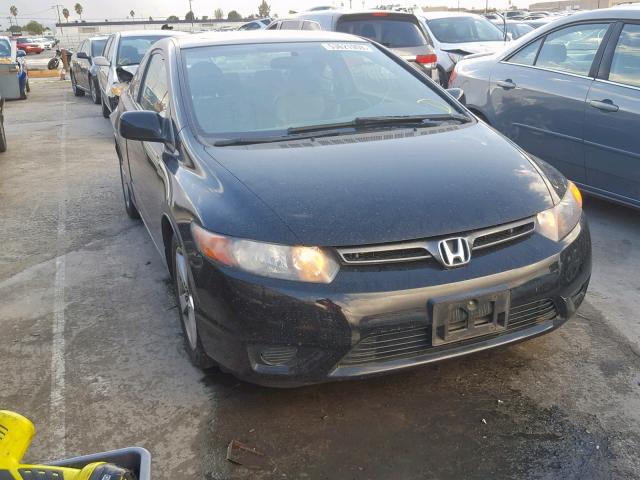 2HGFG12978H563658 - 2008 HONDA CIVIC EXL BLACK photo 1