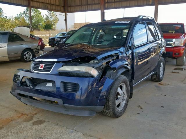 5GZCZ53457S832283 - 2007 SATURN VUE BLUE photo 2