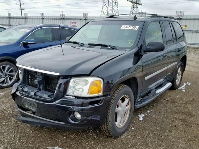 1GKDS13S182189275 - 2008 GMC ENVOY BLACK photo 2