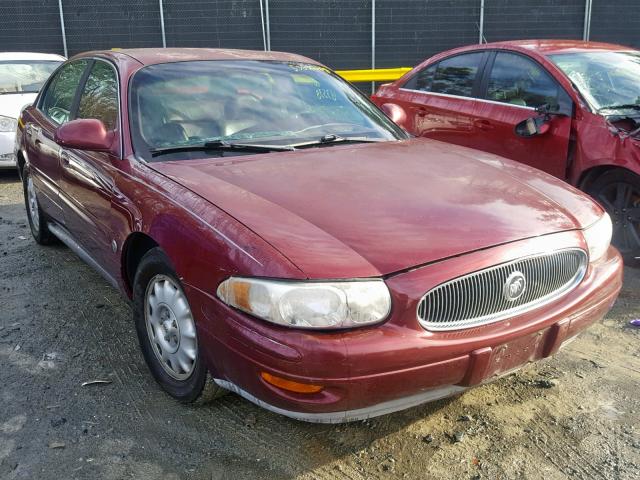 1G4HR54K8YU309152 - 2000 BUICK LESABRE LI BURGUNDY photo 1