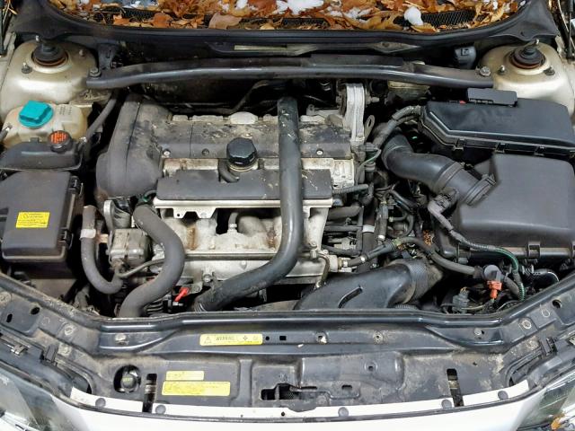 YV1RH59H432236188 - 2003 VOLVO S60 2.5T SILVER photo 7