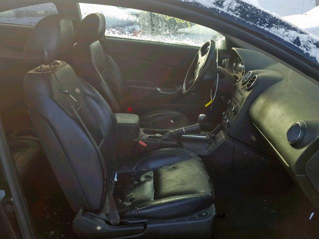 1G2ZH181374169133 - 2007 PONTIAC G6 GT BLACK photo 5