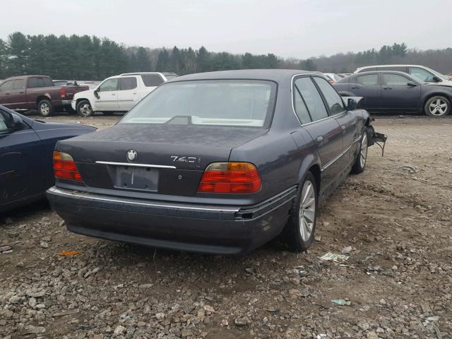 WBAGG8343YDN77677 - 2000 BMW 740 I AUTO BLUE photo 4