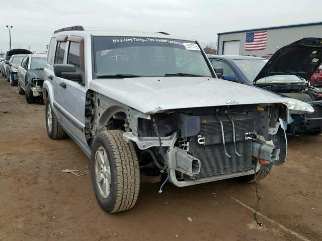 1J8HG48N86C225594 - 2006 JEEP COMMANDER Gümüş foto 1