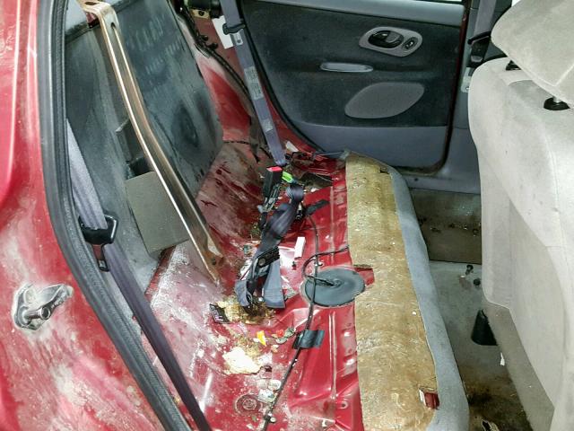 1FALP6537TK180154 - 1996 FORD CONTOUR GL 红色 照片 6