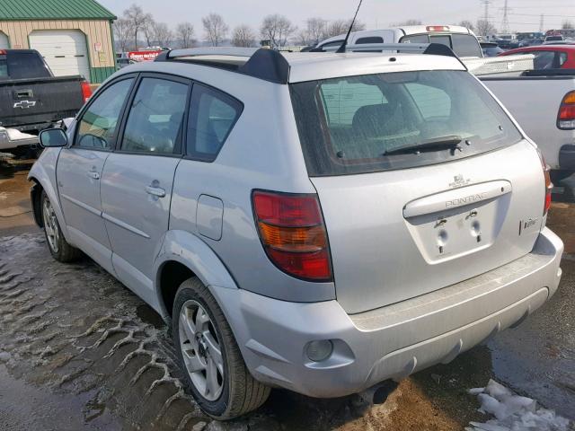 5Y2SL63835Z404336 - 2005 PONTIAC VIBE SILVER photo 3