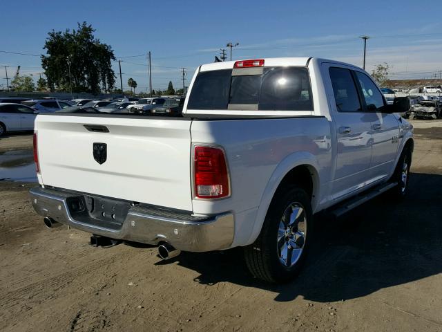 1C6RR7NM7GS386813 - 2016 RAM 1500 LARAM WHITE photo 4