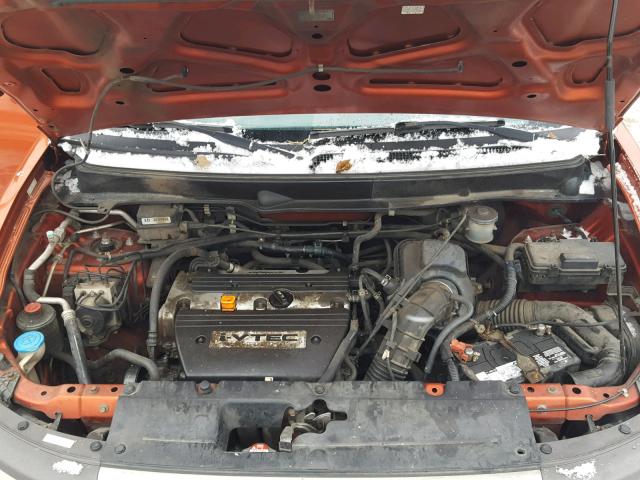 5J6YH28563L033931 - 2003 HONDA ELEMENT EX ORANGE photo 7