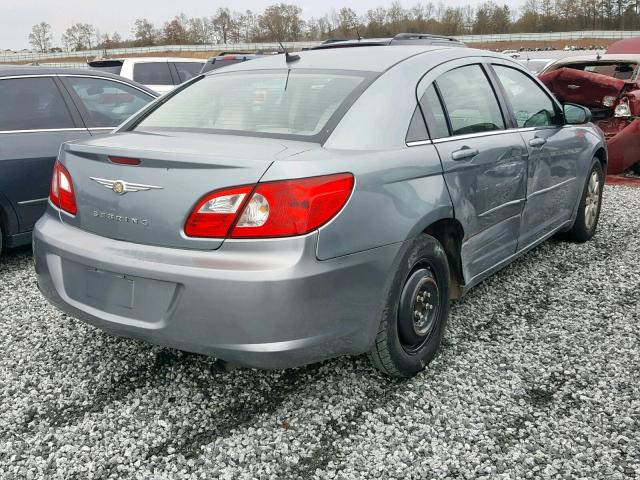 1C3LC46K68N155840 - 2008 CHRYSLER SEBRING LX CHARCOAL photo 4