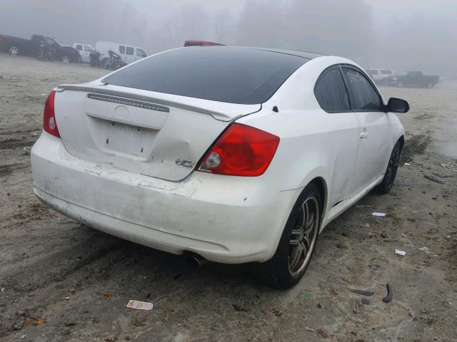 JTKDE167050050670 - 2005 TOYOTA SCION TC 白色 照片 4