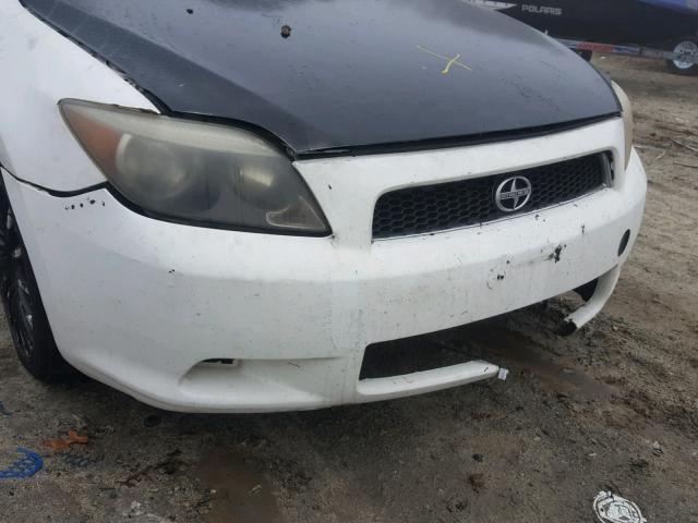 JTKDE167050050670 - 2005 TOYOTA SCION TC 白色 照片 9