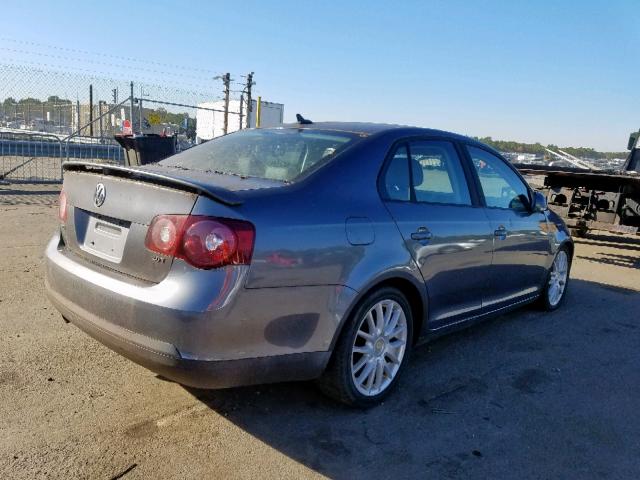 3VWRJ71K08M124949 - 2008 VOLKSWAGEN JETTA WOLF GRAY photo 4