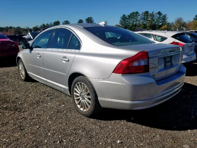 YV1AS982581074233 - 2008 VOLVO S80 3.2 SILVER photo 3