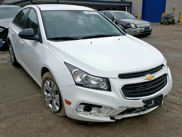 1G1PA5SG6F7224868 - 2015 CHEVROLET CRUZE LS WHITE photo 1