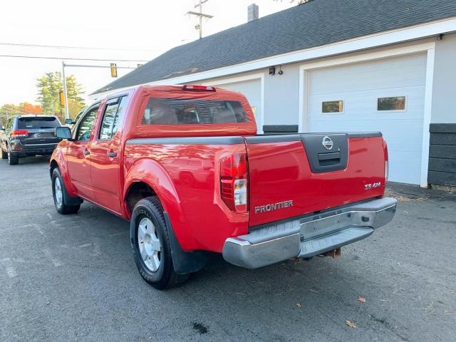 1N6AD07W78C429887 - 2008 NISSAN FRONTIER C RED photo 4