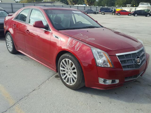 1G6DS5EDXB0131270 - 2011 CADILLAC CTS PREMIU RED photo 1