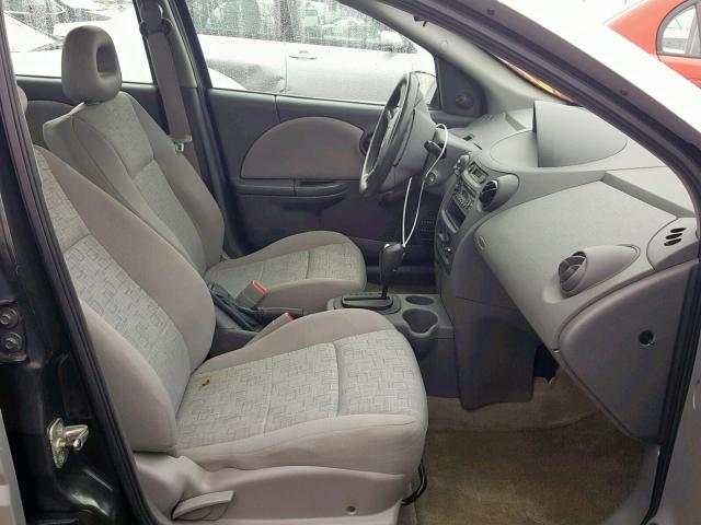 1G8AG52F55Z157955 - 2005 SATURN ION LEVEL SILVER photo 5