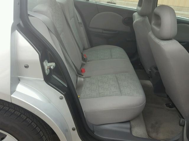 1G8AG52F55Z157955 - 2005 SATURN ION LEVEL SILVER photo 6