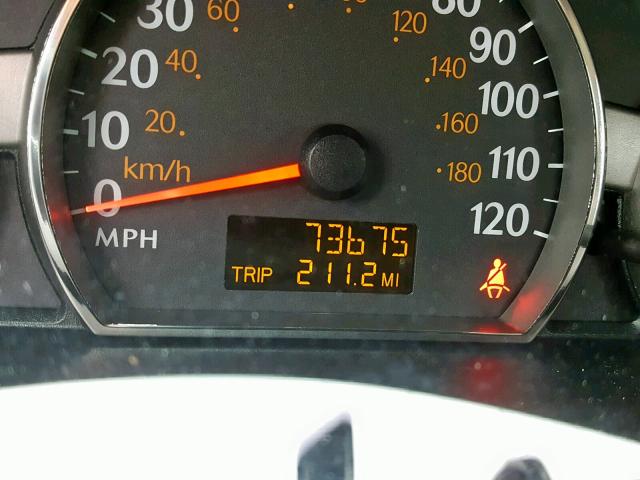 1G8AG52F55Z157955 - 2005 SATURN ION LEVEL SILVER photo 8