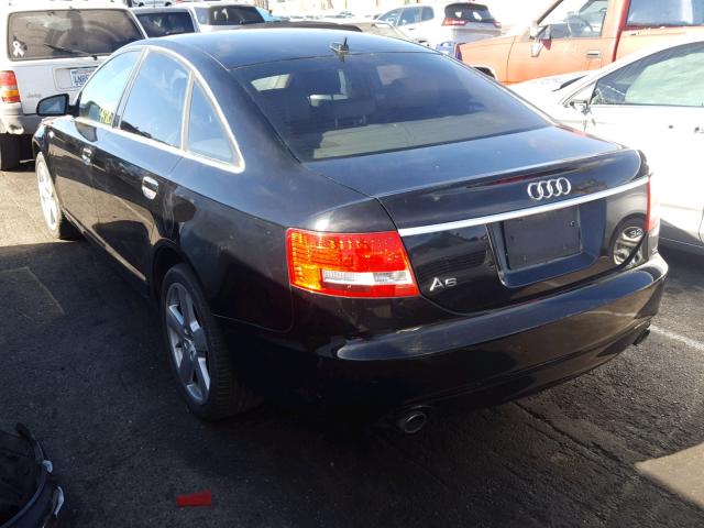 WAUAH74F58N135779 - 2008 AUDI A6 3.2 BLACK photo 3