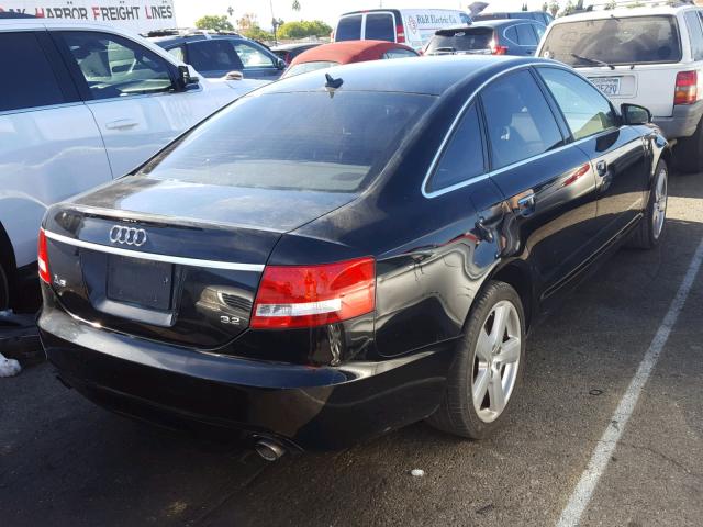 WAUAH74F58N135779 - 2008 AUDI A6 3.2 BLACK photo 4