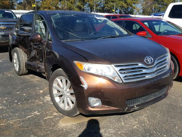 4T3ZA3BB8AU037394 - 2010 TOYOTA VENZA BASE BROWN photo 1