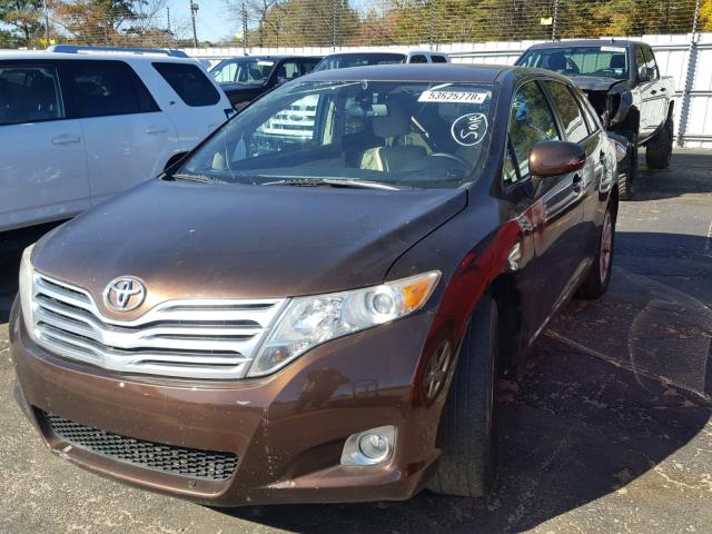 4T3ZA3BB8AU037394 - 2010 TOYOTA VENZA BASE BROWN photo 2