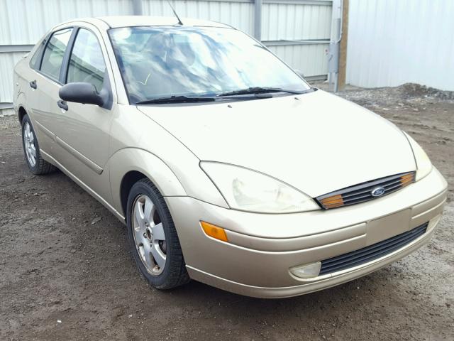 1FAFP38362W128464 - 2002 FORD FOCUS ZTS GOLD photo 1