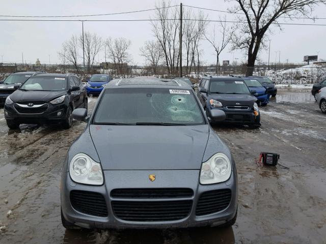 WP1AC29P15LA91520 - 2005 PORSCHE CAYENNE TU GRAY photo 9