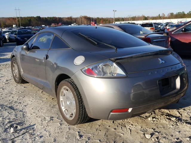 4A3AK34T66E014367 - 2006 MITSUBISHI ECLIPSE GT GRAY photo 3