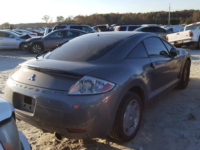 4A3AK34T66E014367 - 2006 MITSUBISHI ECLIPSE GT GRAY photo 4