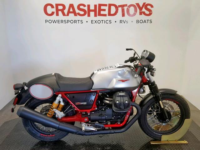 ZGULDUB02HM000119 - 2017 MOTO GUZZI V7 III RAC RED photo 1