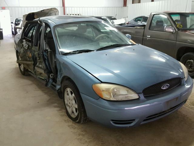 1FAFP56U26A252127 - 2006 FORD TAURUS SEL BLUE photo 1