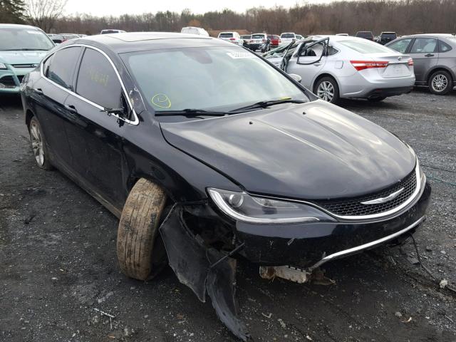 1C3CCCAB2FN558504 - 2015 CHRYSLER 200 LIMITE BLACK photo 1