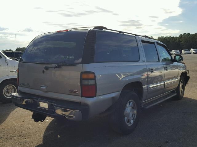 3GKEC16Z75G144290 - 2005 GMC YUKON XL C TAN photo 4