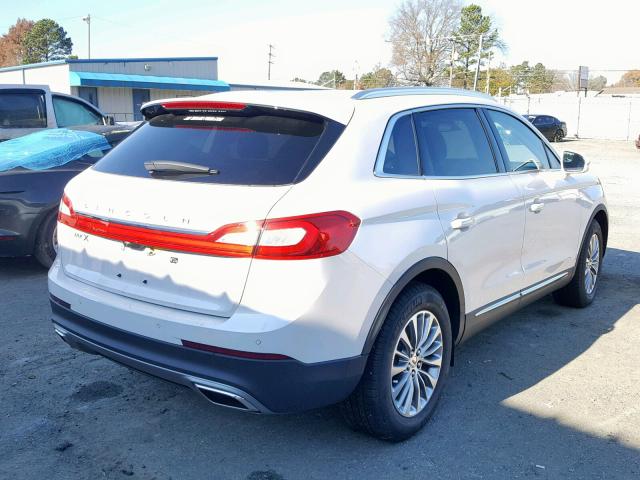 2LMPJ6KR4JBL38253 - 2018 LINCOLN MKX SELECT WHITE photo 4