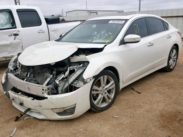 1N4BL3AP2DN507123 - 2013 NISSAN ALTIMA 3.5 WHITE photo 2