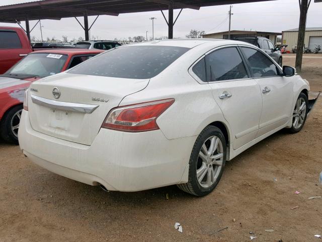 1N4BL3AP2DN507123 - 2013 NISSAN ALTIMA 3.5 WHITE photo 4